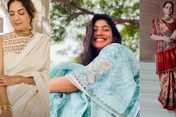 Vidya Balan, Kangana Ranaut, Sai Pallavi and other Bollywood celebrities promoting Indian handloom sarees on National Handloom Day 2026