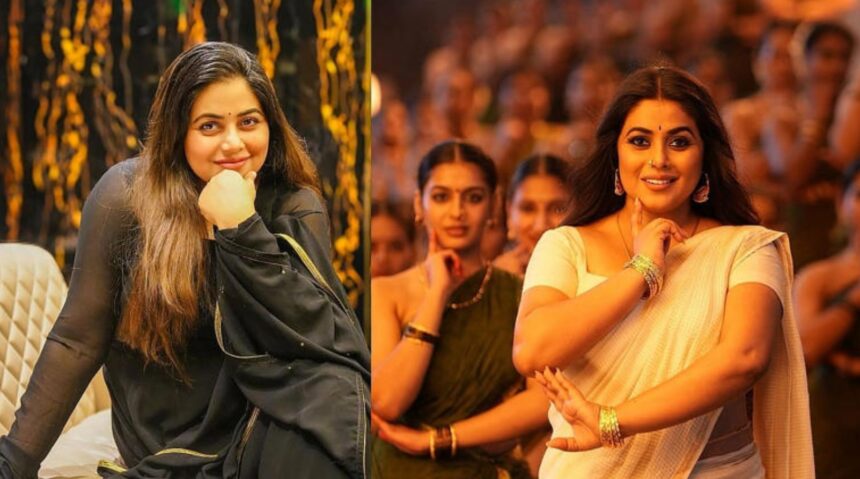 Shamna Kasim, also known as Purnaa, speaks about her dance number in Jailer 2