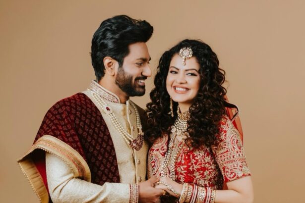Palak Muchhal and Mithoon Sharma at their wedding ceremony