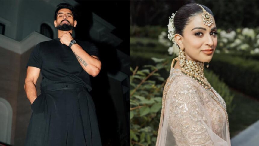 Parmish Verma and Geet Grewal during their marriage