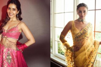 Raashii Khanna, Alia Bhatt and Bollywood actresses in festive ethnic wear