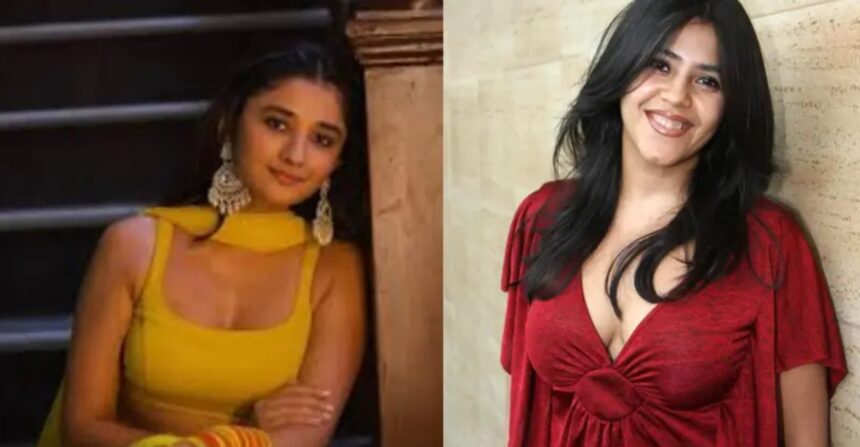 Kanika Mann featured on a Times Square display during her Bigg Boss 20 journey