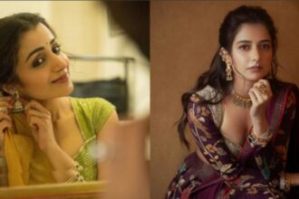 Ashika Ranganath discussing Sardar 2 and Vishwambhara