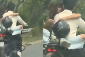 Noida Expressway bike video leads to reported ₹53,500 traffic challan