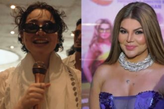 Hunterfly 026 09 11 172736 Hania Aamir and Rakhi Sawant in Pablo music video