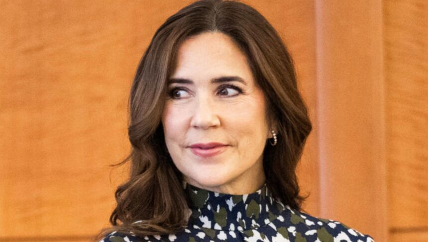 Queen Mary of Denmark attending a formal royal event