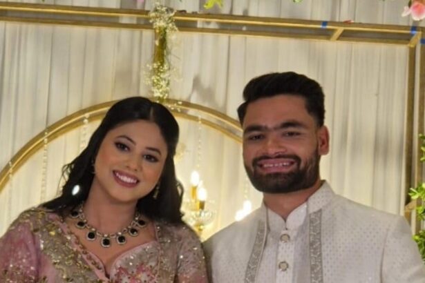 Rinku Singh and Priya Saroj ahead of their reported December wedding in Lucknow