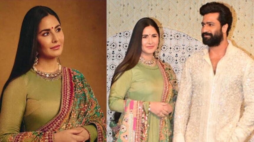 Hunterfly 026 09 16 210549 Katrina Kaif attends the Ambani Ganesh Chaturthi celebration with Vicky Kaushal