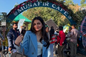 Vedika Pinto as Sudha in Netflix series Musafir Café
