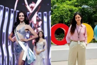 Miss Universe India finalist Umanga Kumawat at Google Bengaluru office
