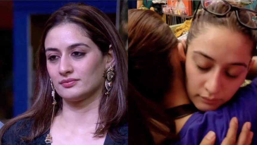 Hunterfly 026 09 19 062319 Uditi Singh during a Bigg Boss 20 task after reported eye injury