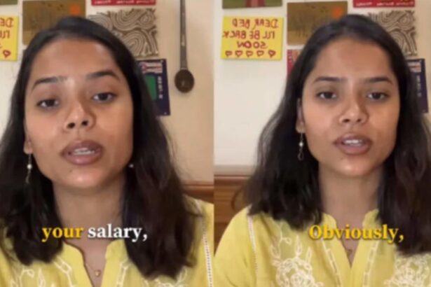 Woman discussing salary privacy and workplace pay conversations