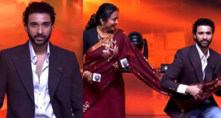 hunterfly 026 09 23 190950 Raghav Juyal and Suma Kanakala dancing at The Paradise event