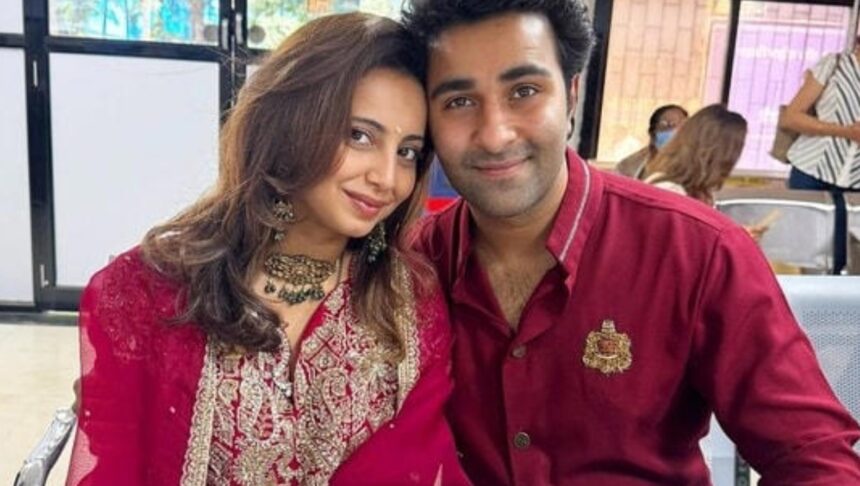 Aadar Jain and Alekha Advani at their marriage registration ceremony