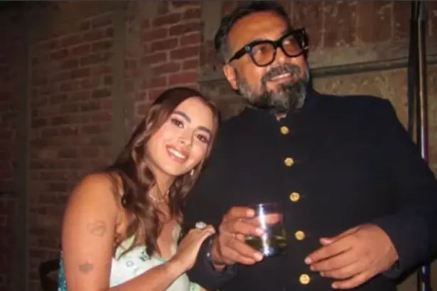 Aaliyah Kashyap at Ida Ali and Krish Agrawal engagement celebrations