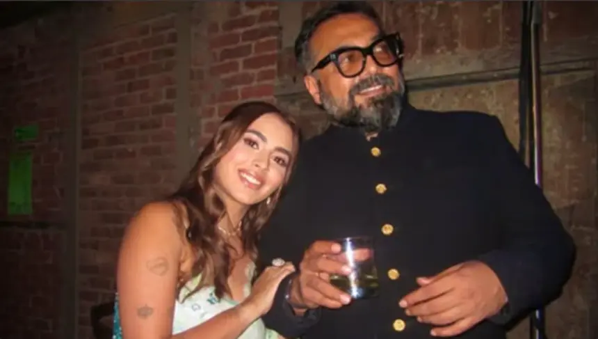 Aaliyah Kashyap at Ida Ali and Krish Agrawal engagement celebrations