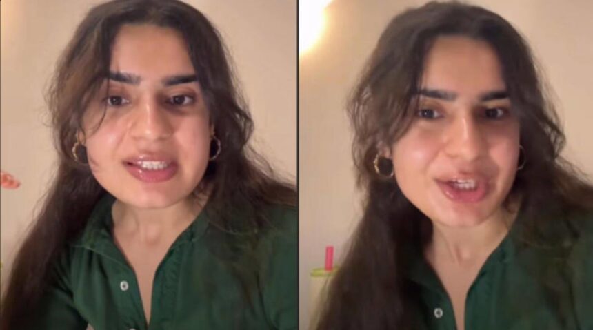 hunterfly 026 09 29 122441 Anisha Arora discussing unemployment and resilience in an Instagram video