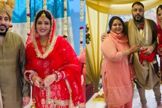 Hunterfly 2026 09 01 180754 Badshah and Isha Rikhi during their reported wedding celebrations
