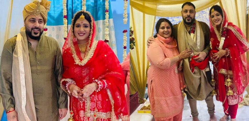 Hunterfly 2026 09 01 180754 Badshah and Isha Rikhi during their reported wedding celebrations