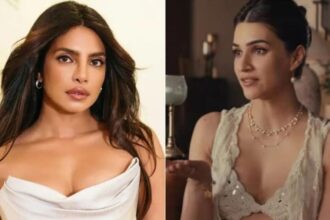 Priyanka Chopra amid online discussion surrounding Madhu Chopra’s comments on the Kriti Sanon Raksha Bandhan advertisement controversy