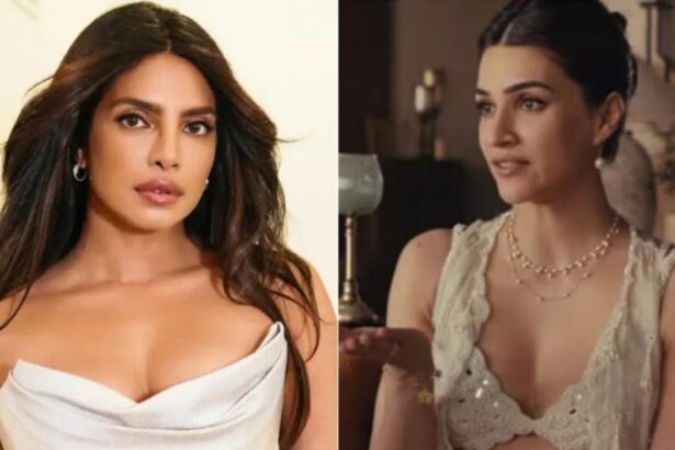 Priyanka Chopra amid online discussion surrounding Madhu Chopra’s comments on the Kriti Sanon Raksha Bandhan advertisement controversy