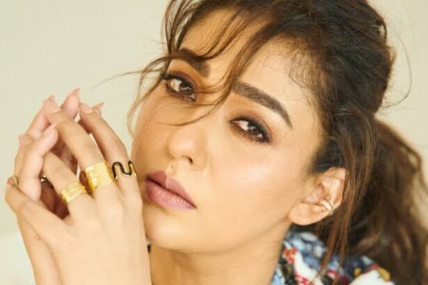 Nayanthara during a public appearance, reflecting on her journey from modelling to becoming a leading Indian film star