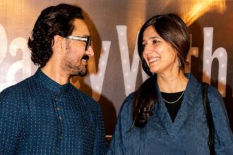 Aamir Khan and Gauri Spratt