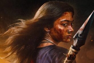 Hunterfly 2026 09 03 130751 Rashmika Mandanna in the first look poster of Mysaa