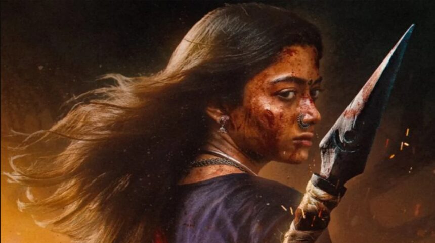 Hunterfly 2026 09 03 130751 Rashmika Mandanna in the first look poster of Mysaa
