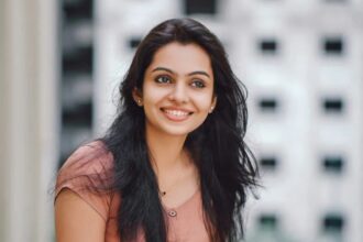 Malayalam actress Tanvi Ram in a latest portrait