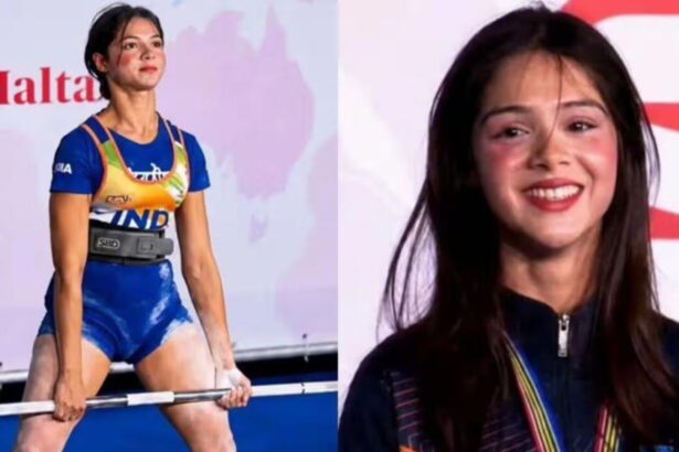Hunterfly 2026 09 08 203427 Indian powerlifter Keyaa Kunal Banerji deadlifts 140kg at the 2026 IPF World Championships