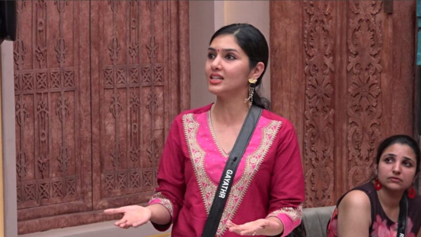 Hunterfly 2026 09 10 093734 Gayathri Suresh during her Bigg Boss Malayalam 8 journey