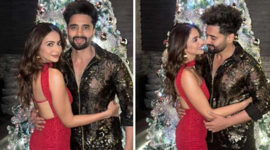 Rakul Preet Singh and Jackky Bhagnani at their Bandra home terrace garden