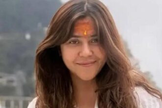 Hunterfly 2026 09 11 172556 Ekta Kapoor visits Mata Vaishno Devi shrine ahead of The Vvaan release