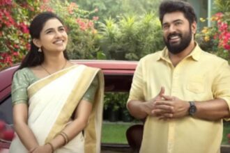 Nivin Pauly and Mamitha Baiju in Bethlehem Kudumba Unit