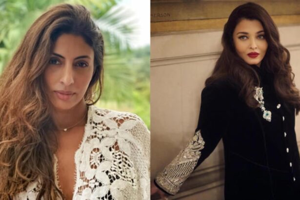 Shweta Bachchan and Aishwarya Rai Bachchan