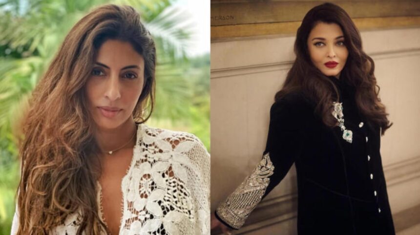 Shweta Bachchan and Aishwarya Rai Bachchan