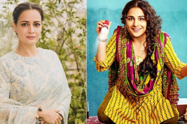 Dia Mirza and Vidya Balan from Bobby Jasoos