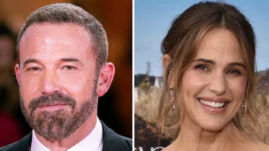 Ben Affleck and Jennifer Garner at a public event
