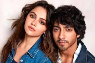 Mohit Suri with Ahaan Panday and Aneet Padda for their upcoming film