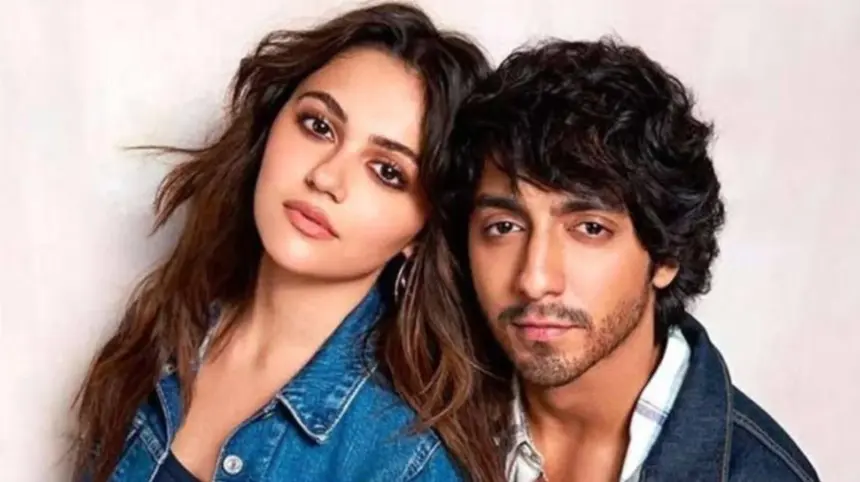 Mohit Suri with Ahaan Panday and Aneet Padda for their upcoming film