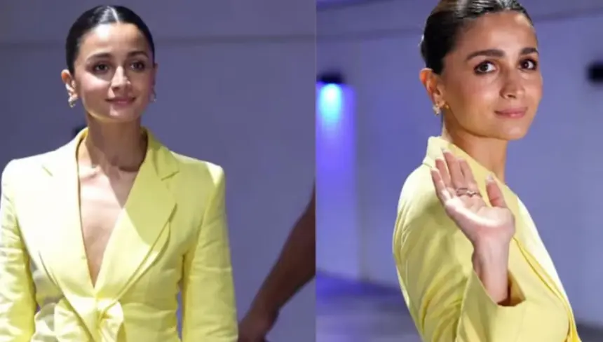 hunterfly 2026 09 27 203703 Alia Bhatt in a butter-yellow vintage Givenchy couture outfit with an oversized bow