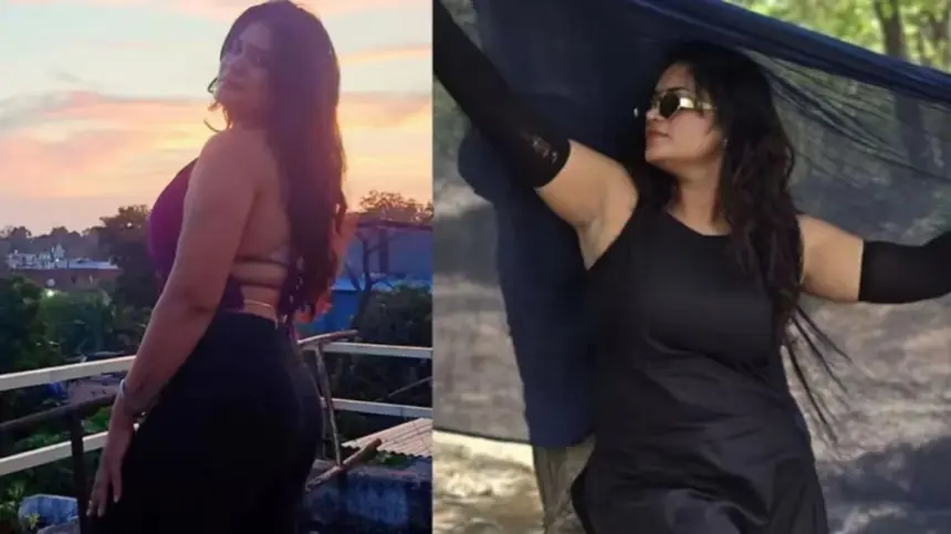 Nidhi Tiwari social media influencer from Singrauli