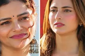 Rubina Dilaik and Farrhana Bhatt in Khatron Ke Khiladi 15 during their confrontation