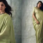 Hunterfly 2026 09 28 175101 Samantha Ruth Prabhu cradles her baby bump in an olive green maternity outfit