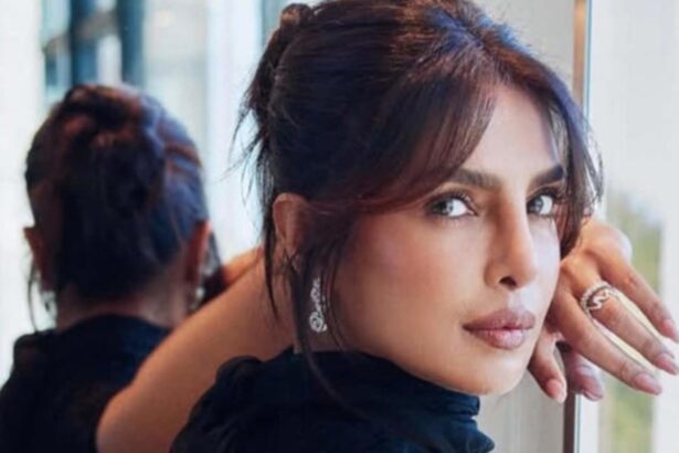 Priyanka Chopra speaking during an interview at the Toronto International Film Festival