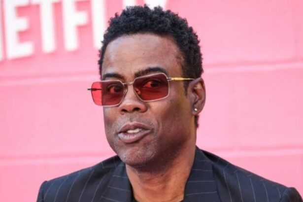 Chris Rock attends an event while promoting his film Misty Green