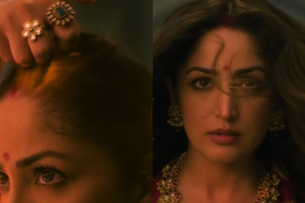 Yami Gautam as a mysterious bride in the Nayyi Navelli teaser