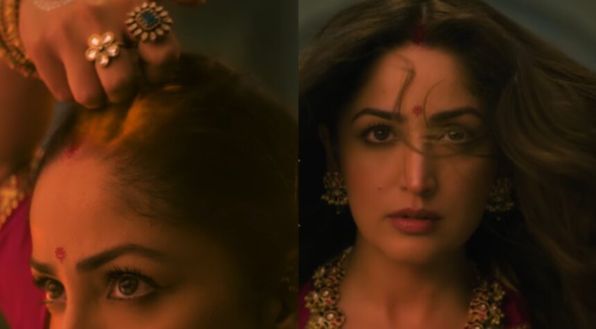Yami Gautam as a mysterious bride in the Nayyi Navelli teaser