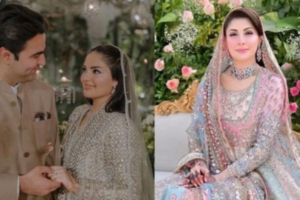 Hunterfly 26 09 14 205708 Mahnoor Safdar and Azan Jabbar at their nikah ceremony